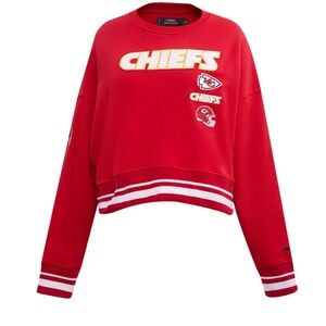 PRO STANDARD Red Crewneck Sweatshirt